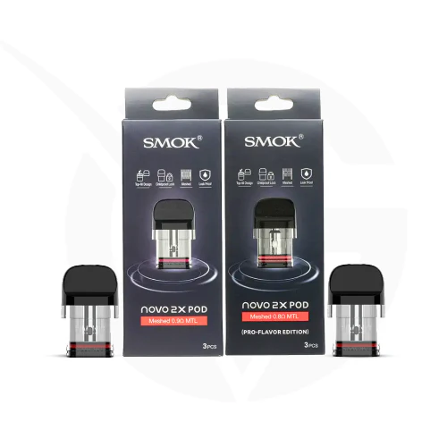 SMOK Novo 2X Replacement Pods - 3 Pack