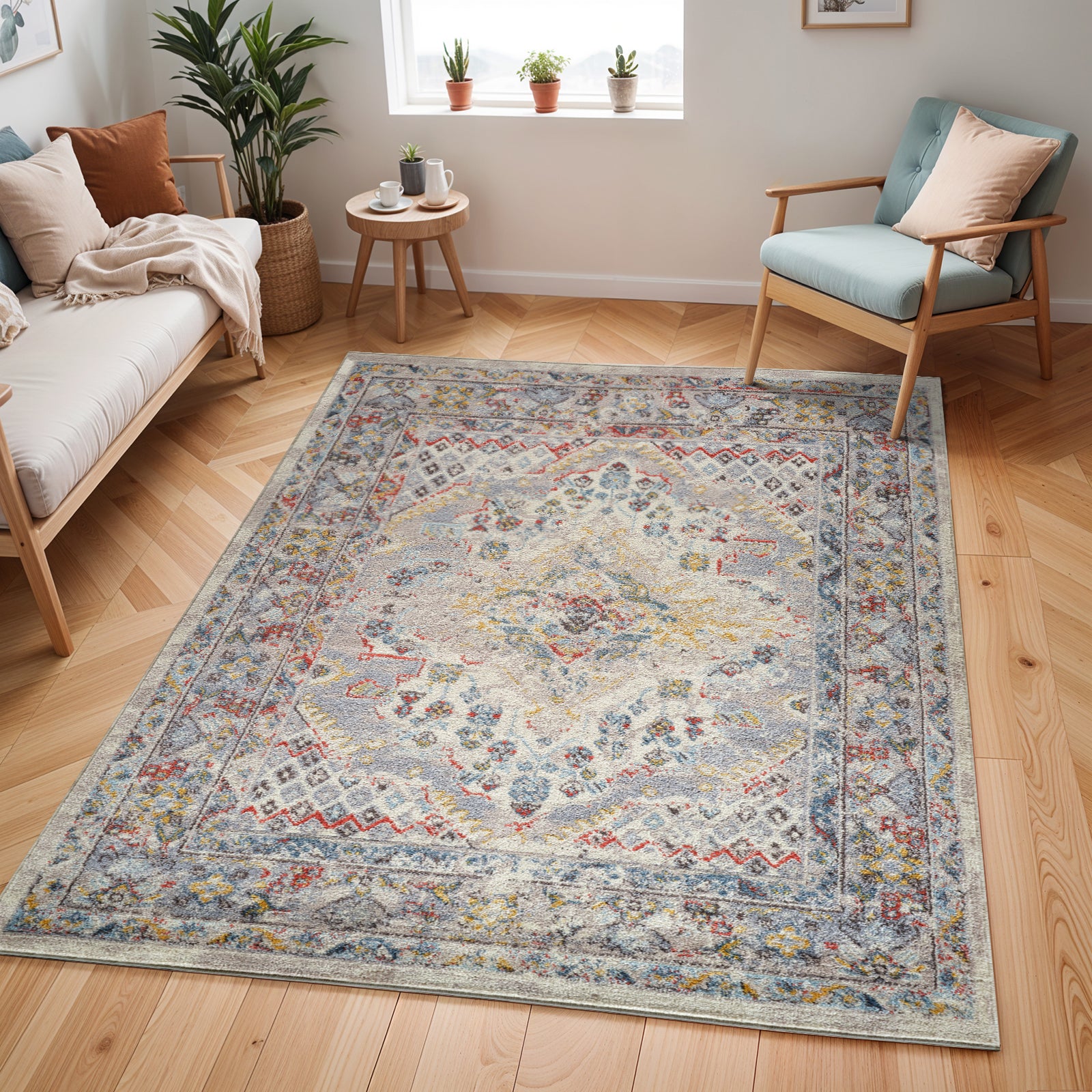 Blokker Taru Vloerkleed 160 x 213 cm - Taupe