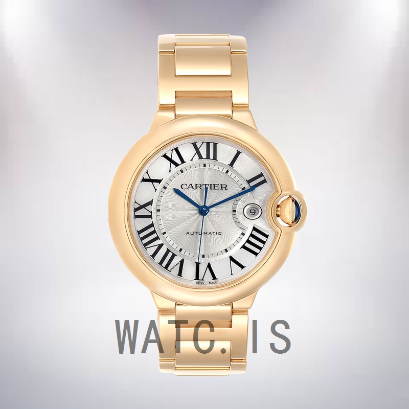 Cartier Ballon Bleu W69005Z2 Men's 42mm/36mm White Dial Quartz/Automatic