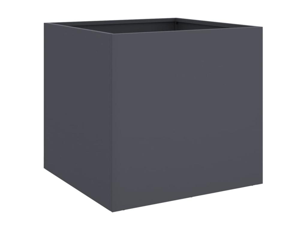 Decoratodo acero gris antracita 49x47x46 cm