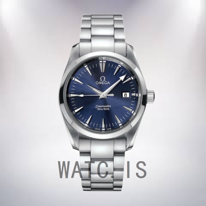 Omega Seamaster 41mm Men 2518.8 Blue Dial Silver-tone