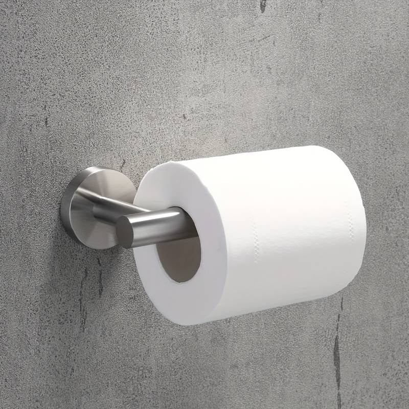 XIVADA Toiletrolhouder Mano - Inclusief schroefset - Rvs - Zilver