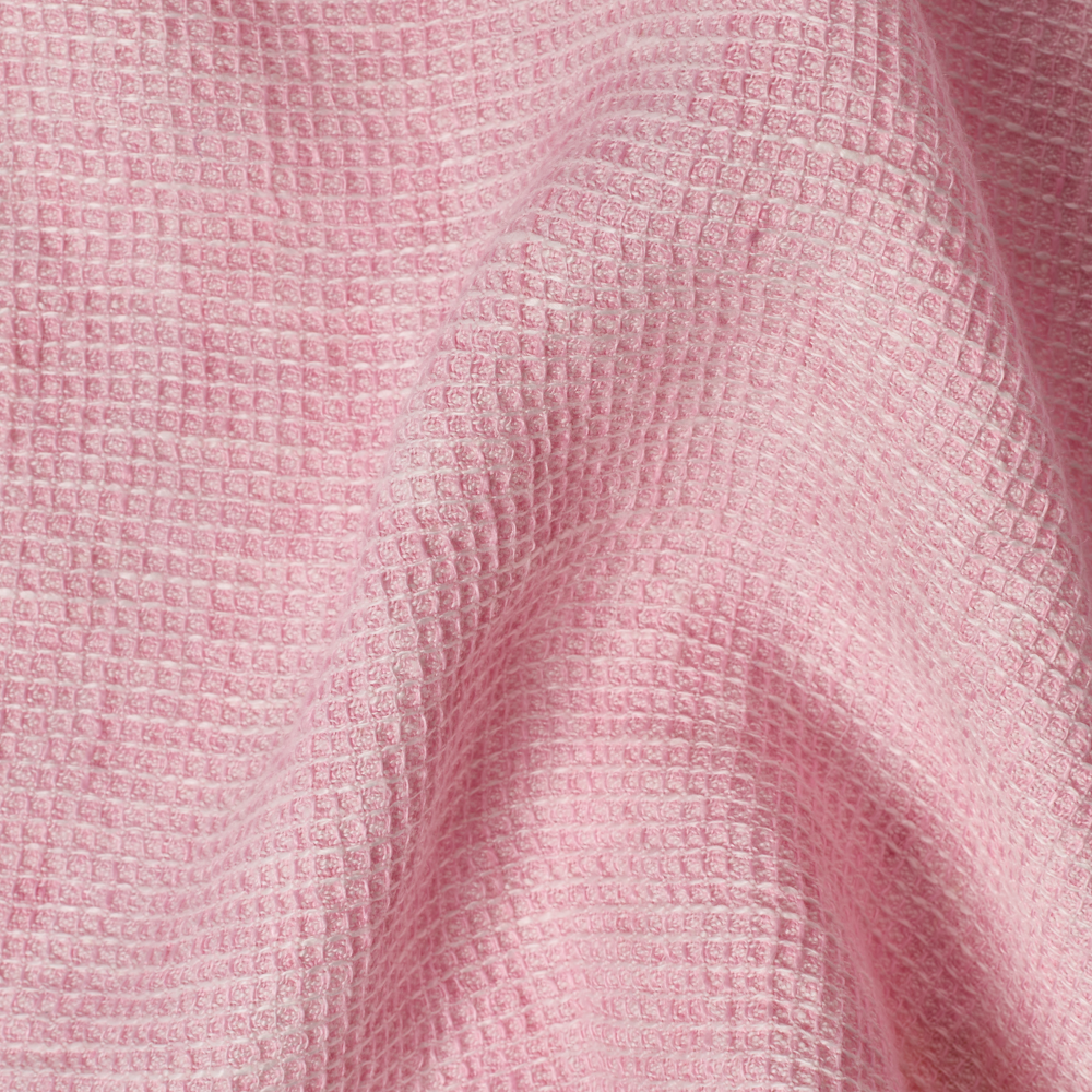 Serviette de bain invité en lin - Rose Granité