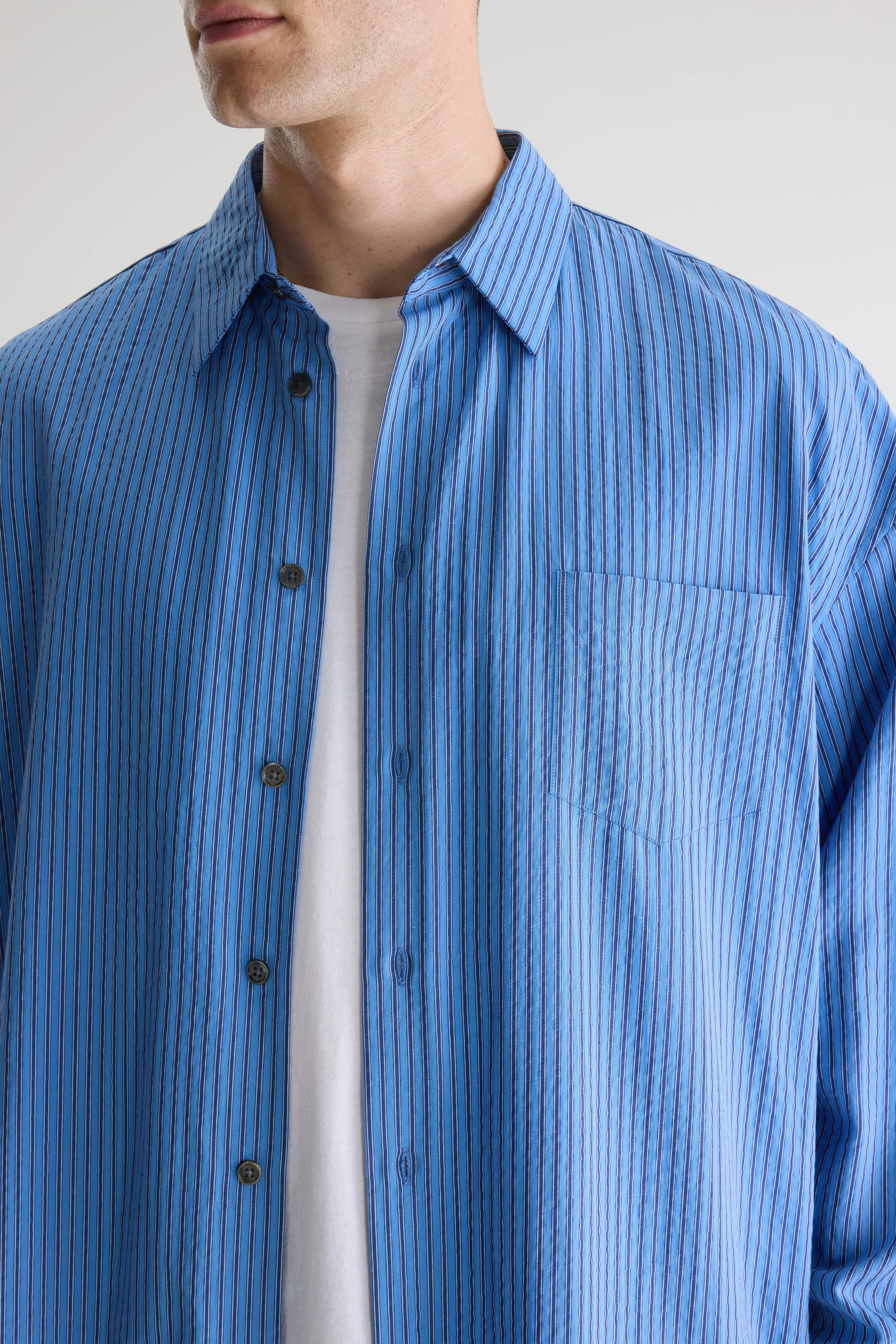 Bellerose Jops relaxed shirt  (261 / M / STRIPE E)