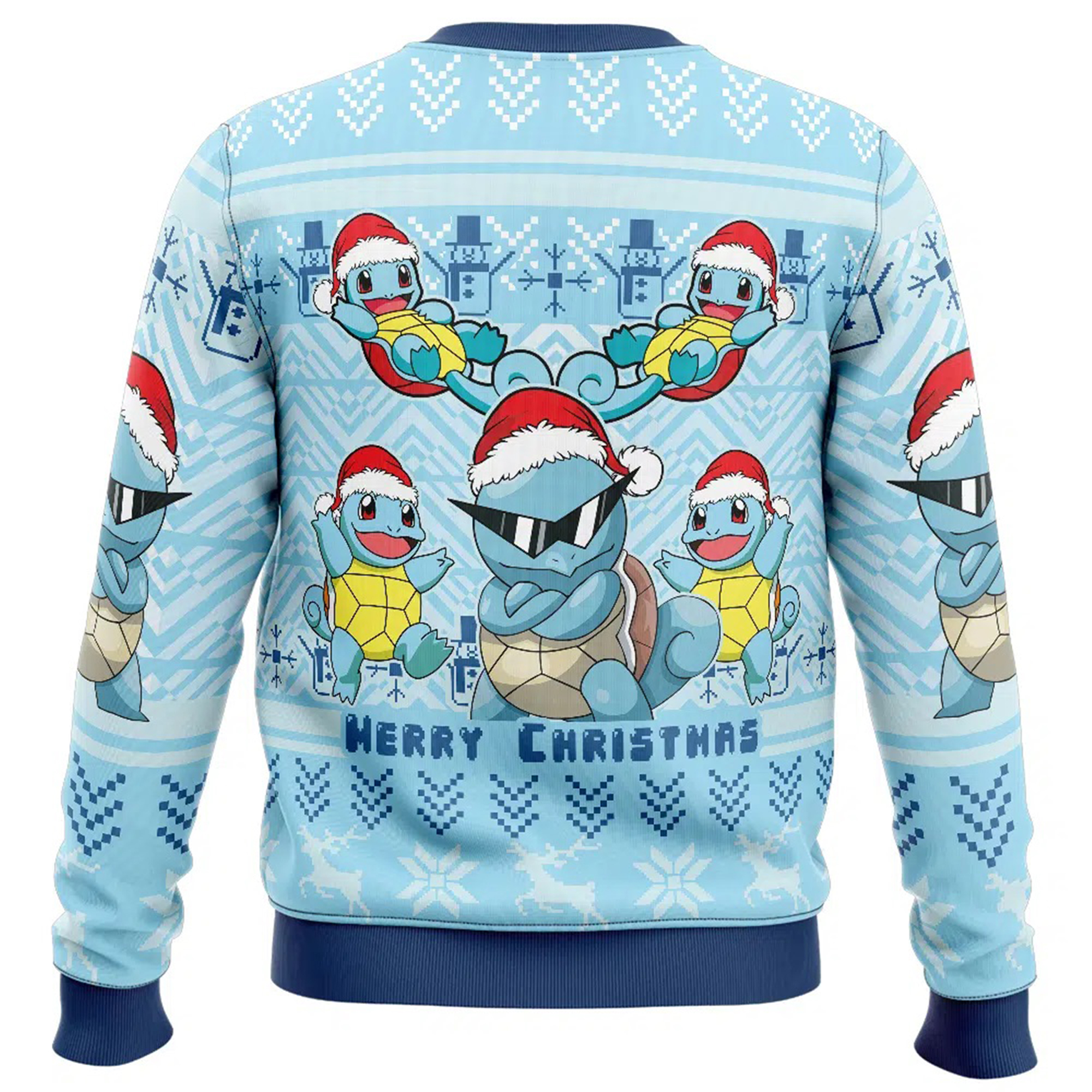 Unisex Anime Ugly Christmas Sweater TeeThreads Sustain the Scene with Custom Apparel