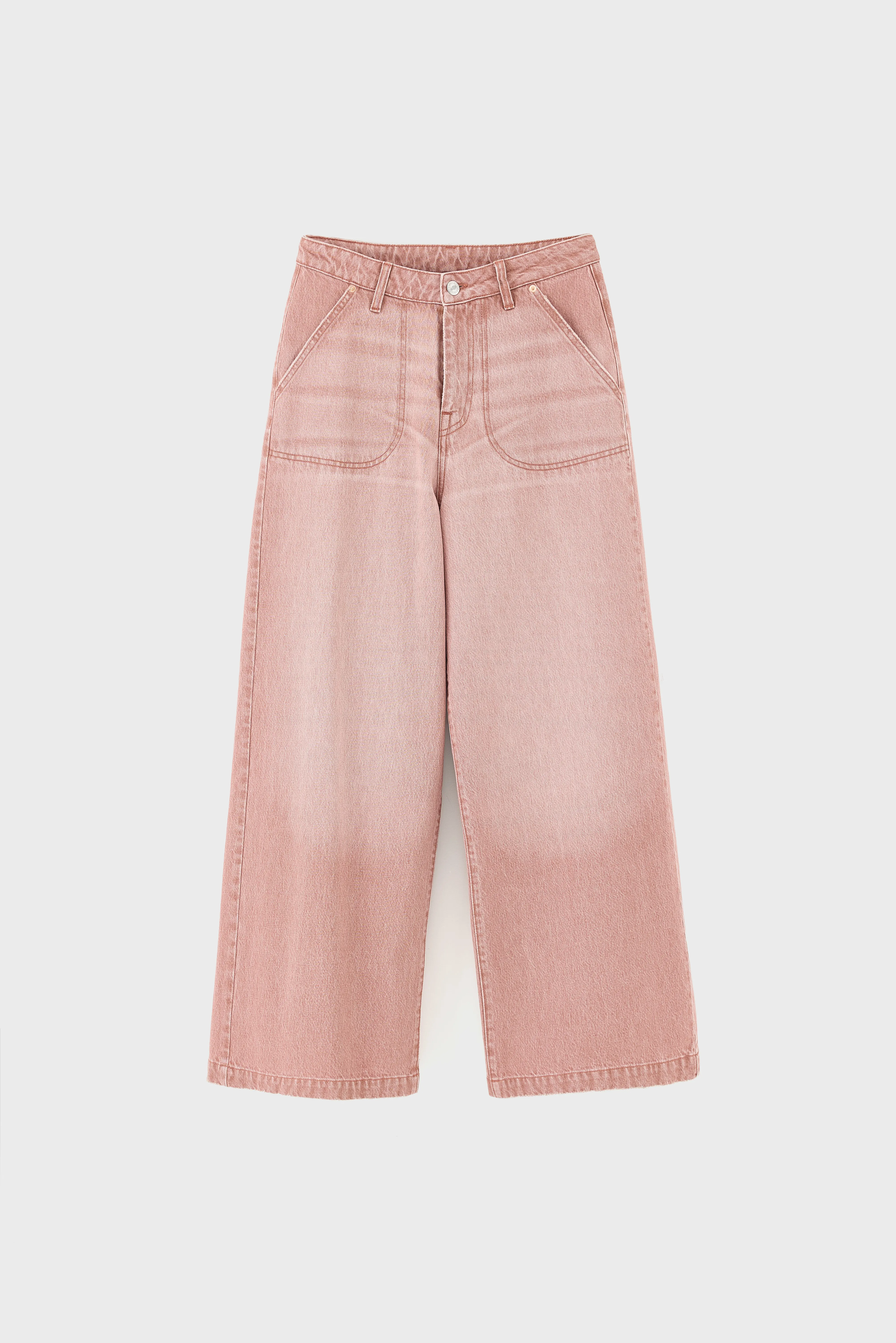 Bellerose Denim N. 62 - wide jeans (261 / W / RED CLAY SNOW)