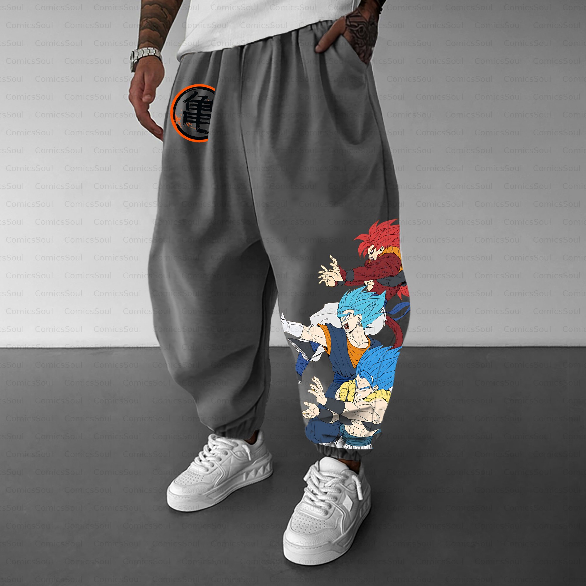 Unisex Casual Anime Streetwear Pant