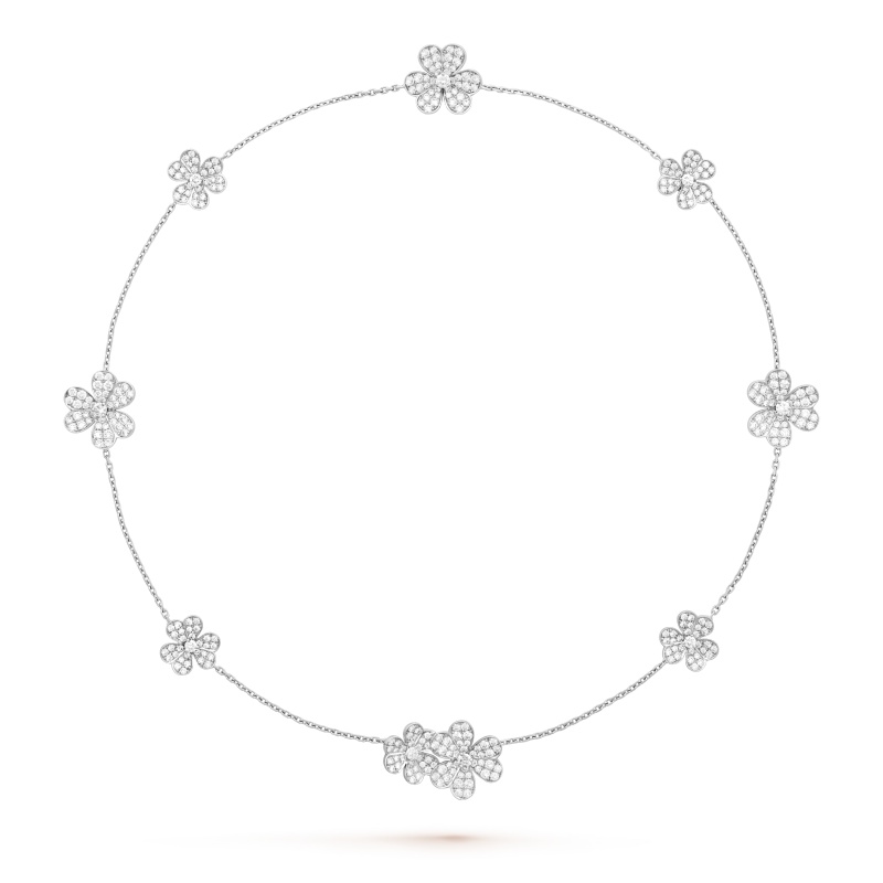 Replicate Frivole necklace, 9 flowers(1:1 replica) - Original Replica Club