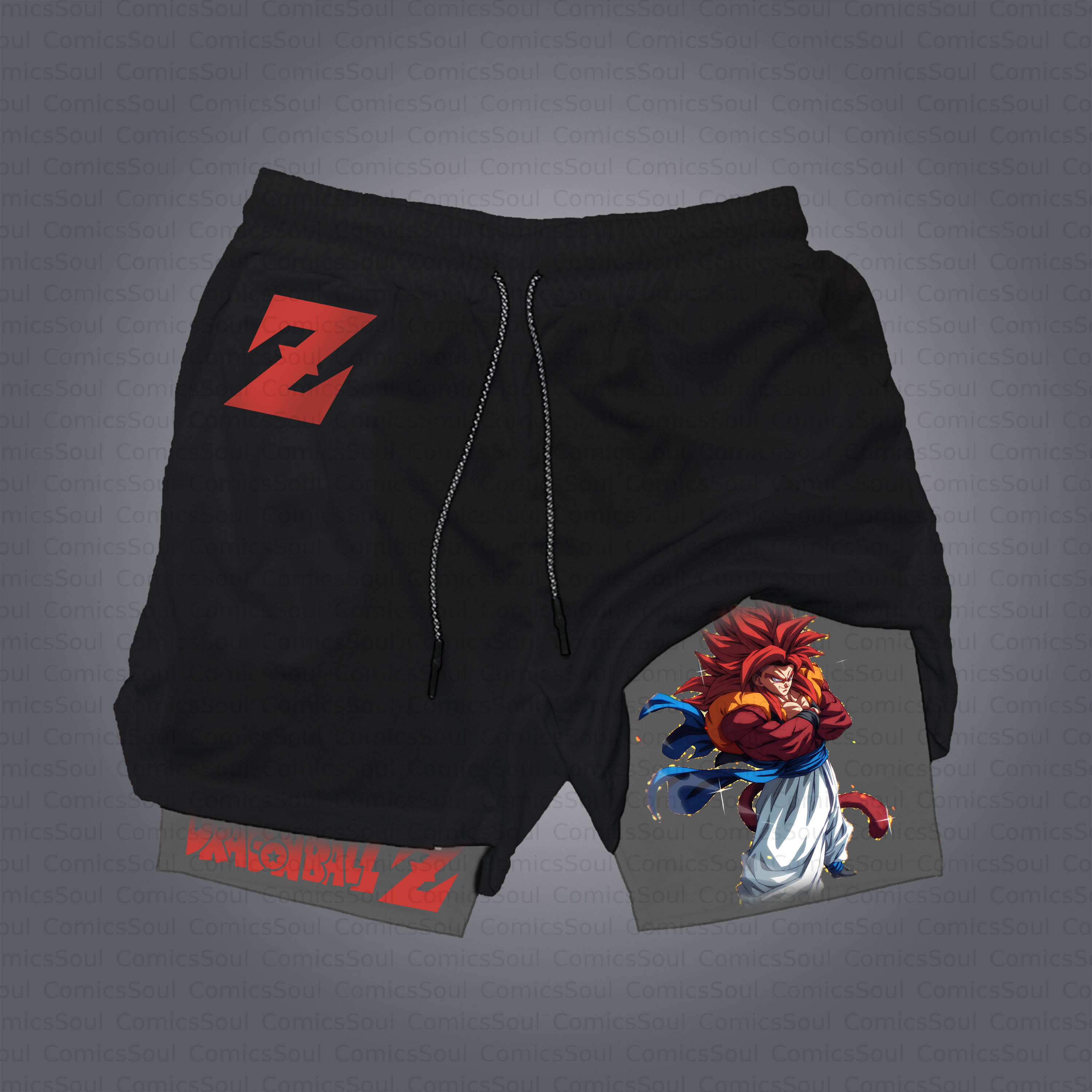 Unisex Casual Anime Style Shorts