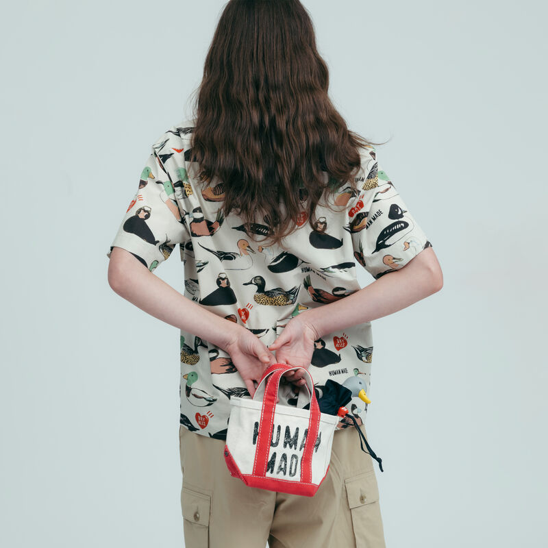 HUMAN MADE CANVAS TOTE SMALL