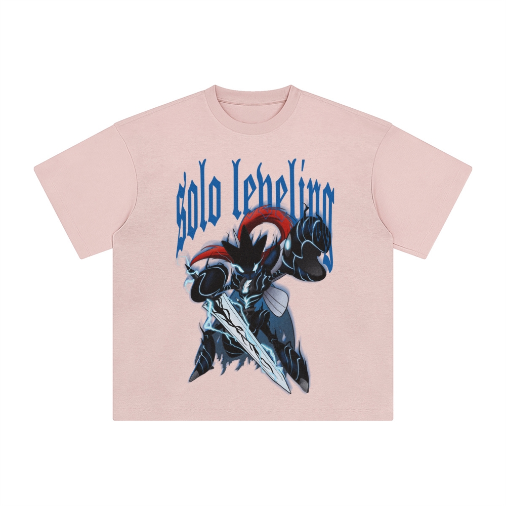 Unisex Anime Inspired Washed  Vintage T-Shirt