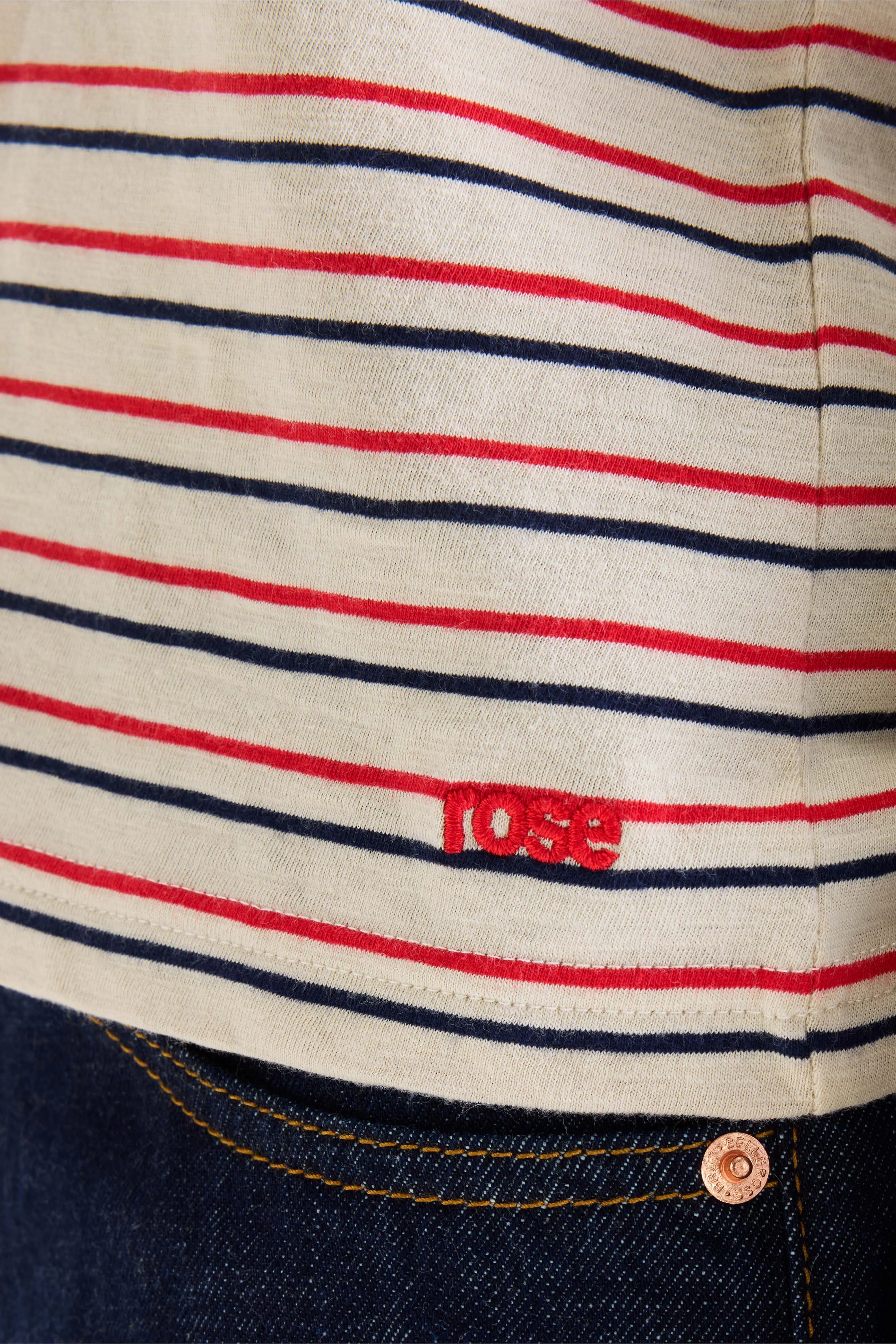 Bellerose Cias slim striped t-shirt (261 / W / STRIPE A)