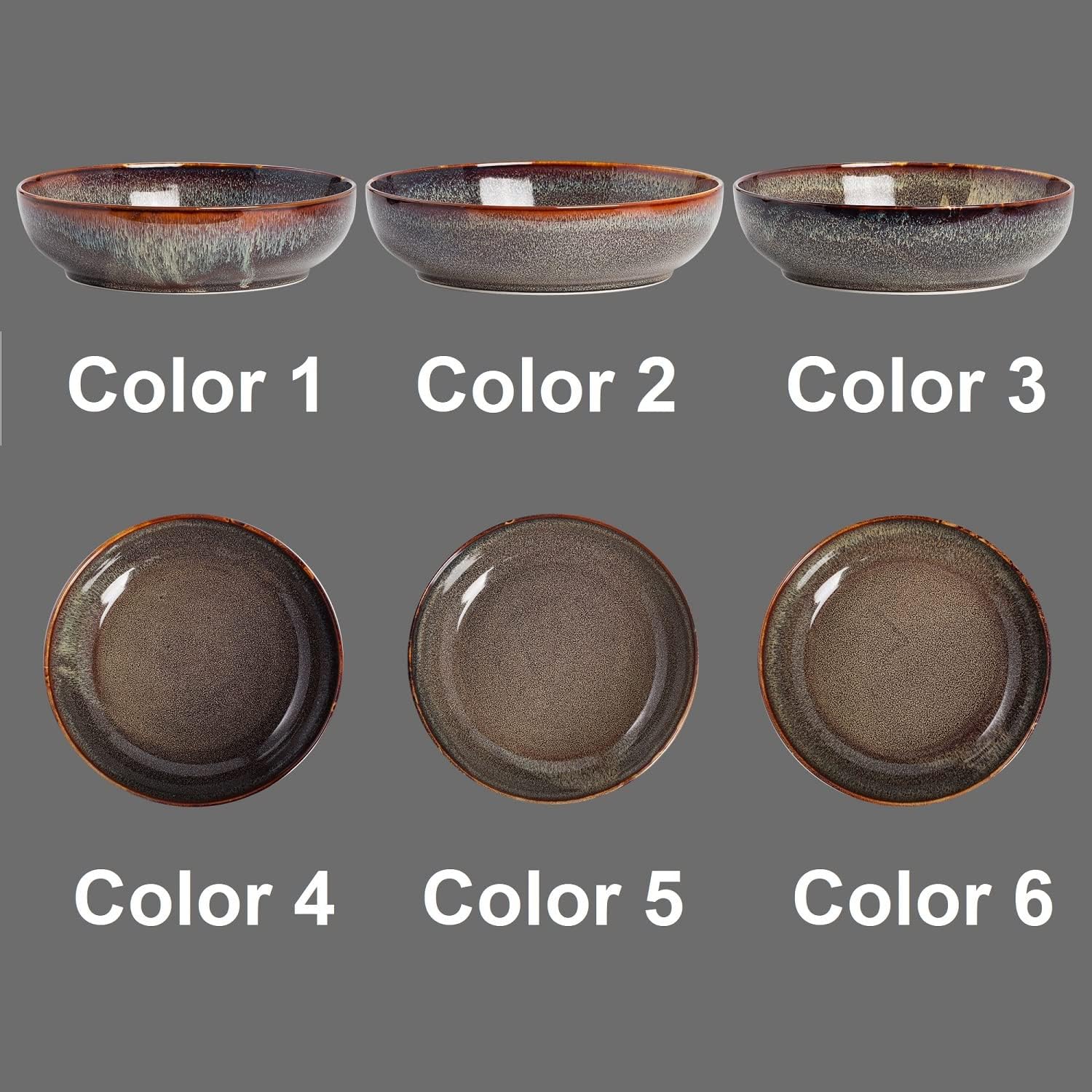 30oz Ceramic bowls set of 4-8