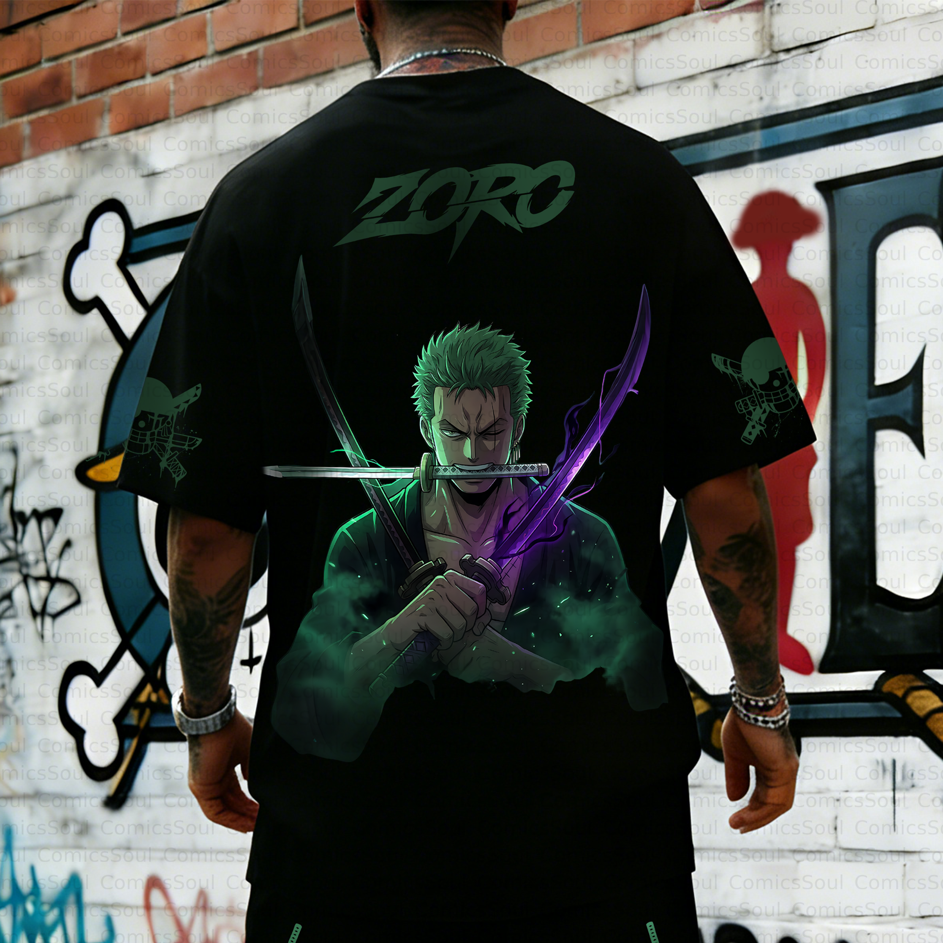 Unisex Anime Inspired Vintage T-Shirt