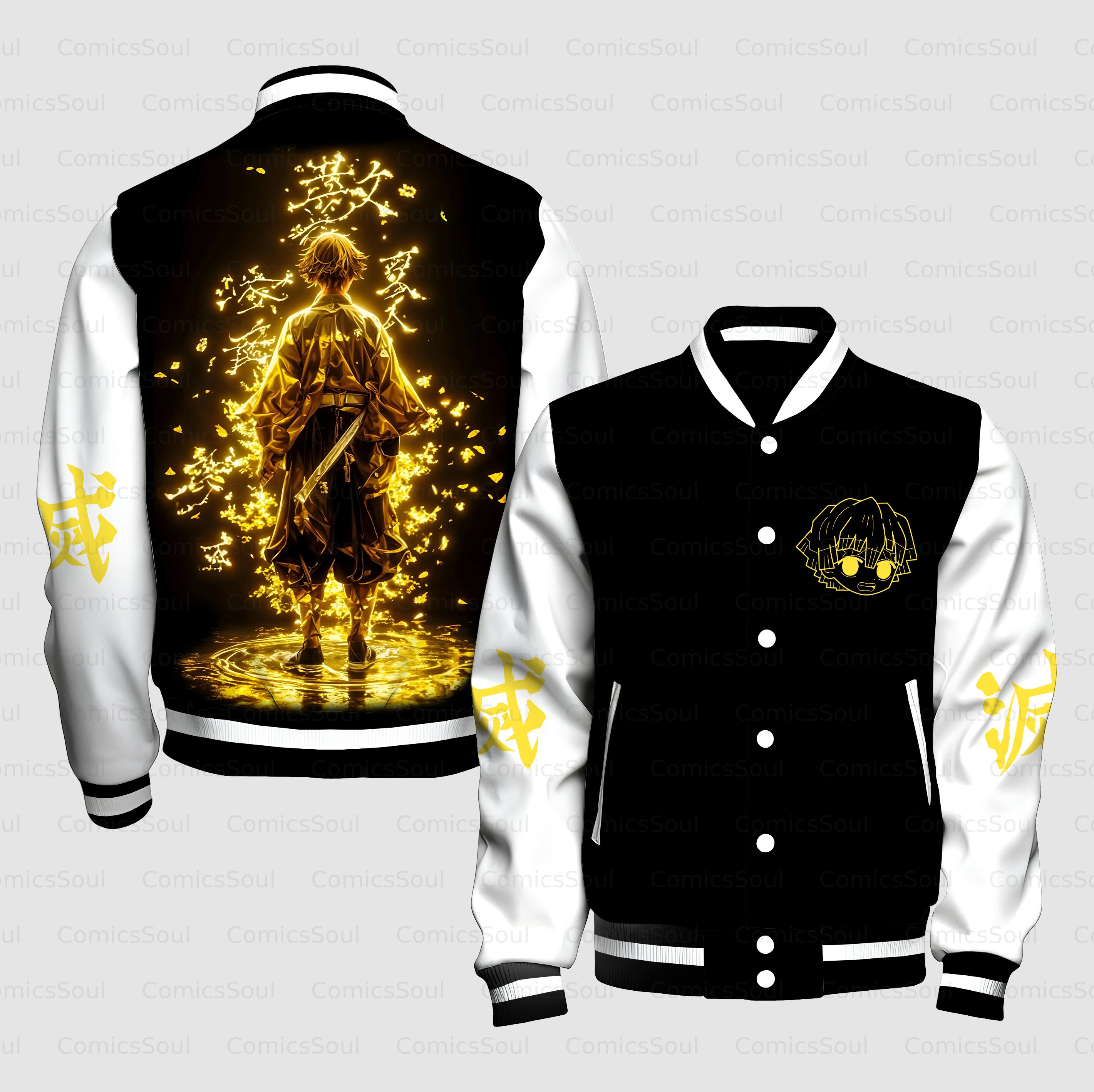 Unisex Vintage Anime Graphic Jacket| KNY