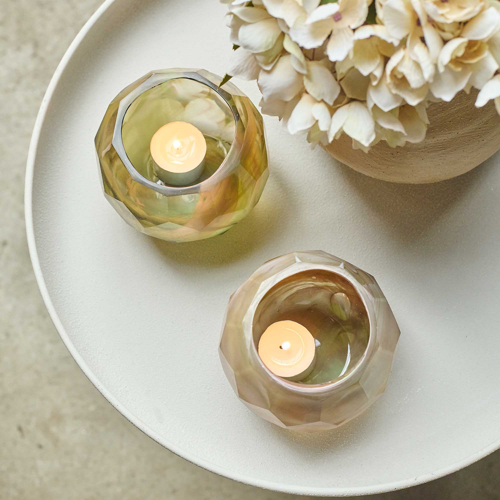 Matteo Glass Tealight Holder