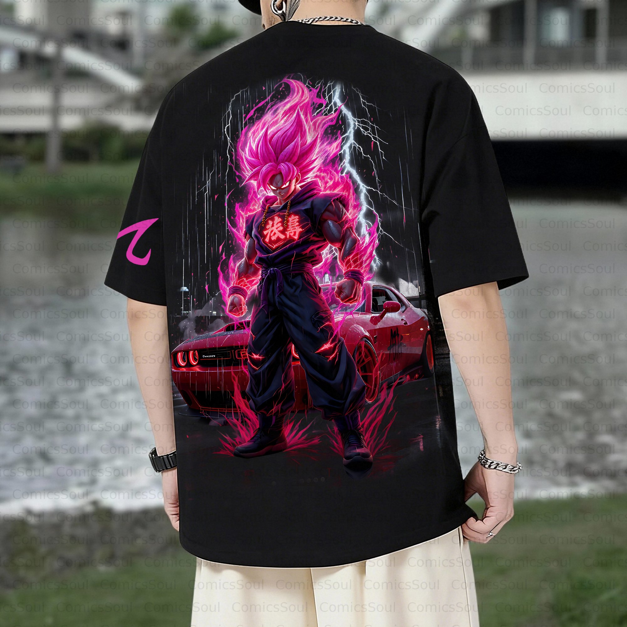 Unisex Anime Inspired Vintage T-Shirt
