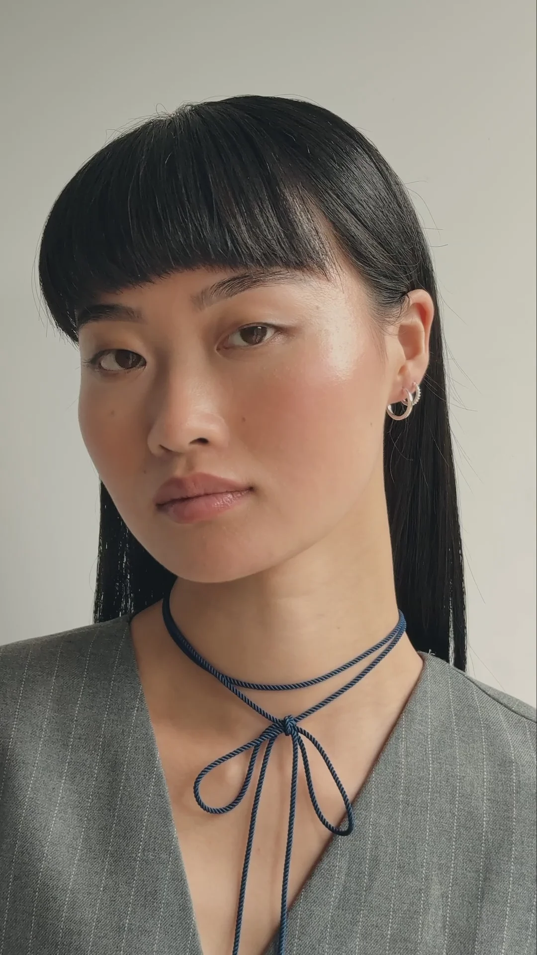 Mini Pavé Hoop Earrings