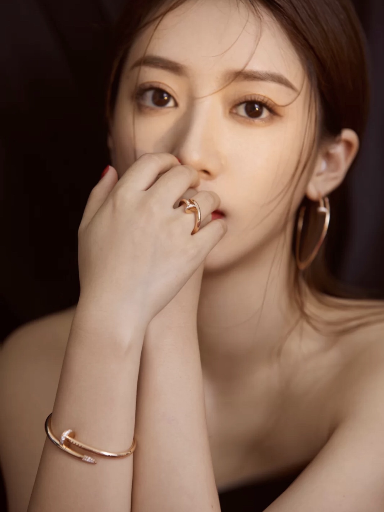 Cartier Juste un Clou Hoop Earrings Necklace Ring in Rose Gold - Original Replica Club
