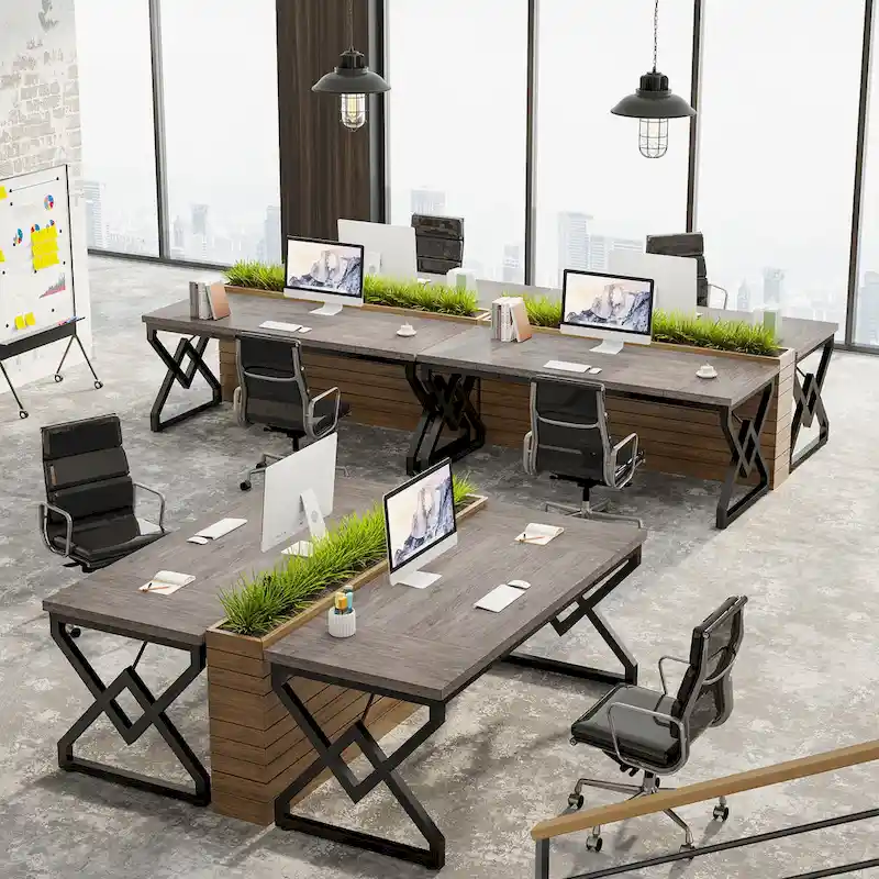 63-Inch Spacious Executive Desk for Home Office Use