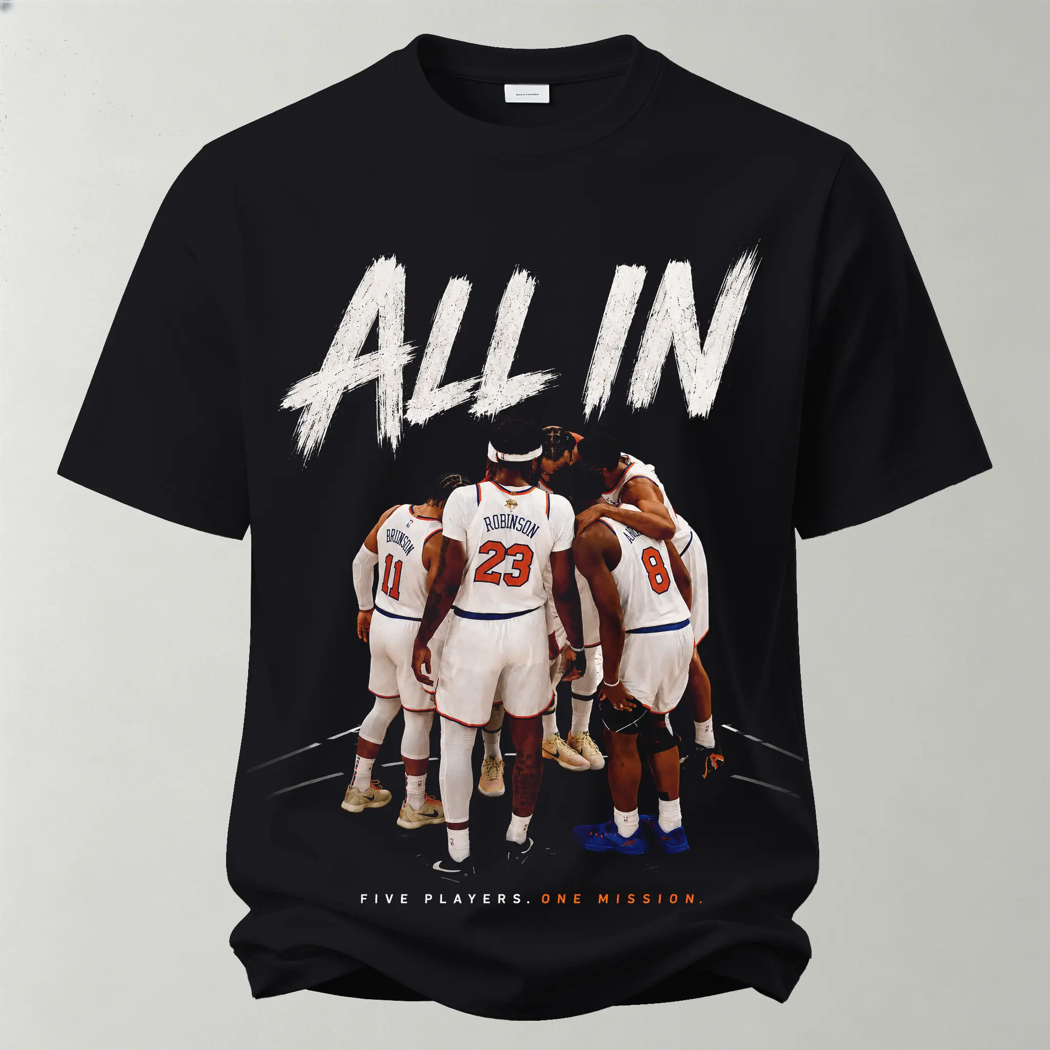 New York Knicks Team Cohesion Printed Unisex Oversized T-shirt