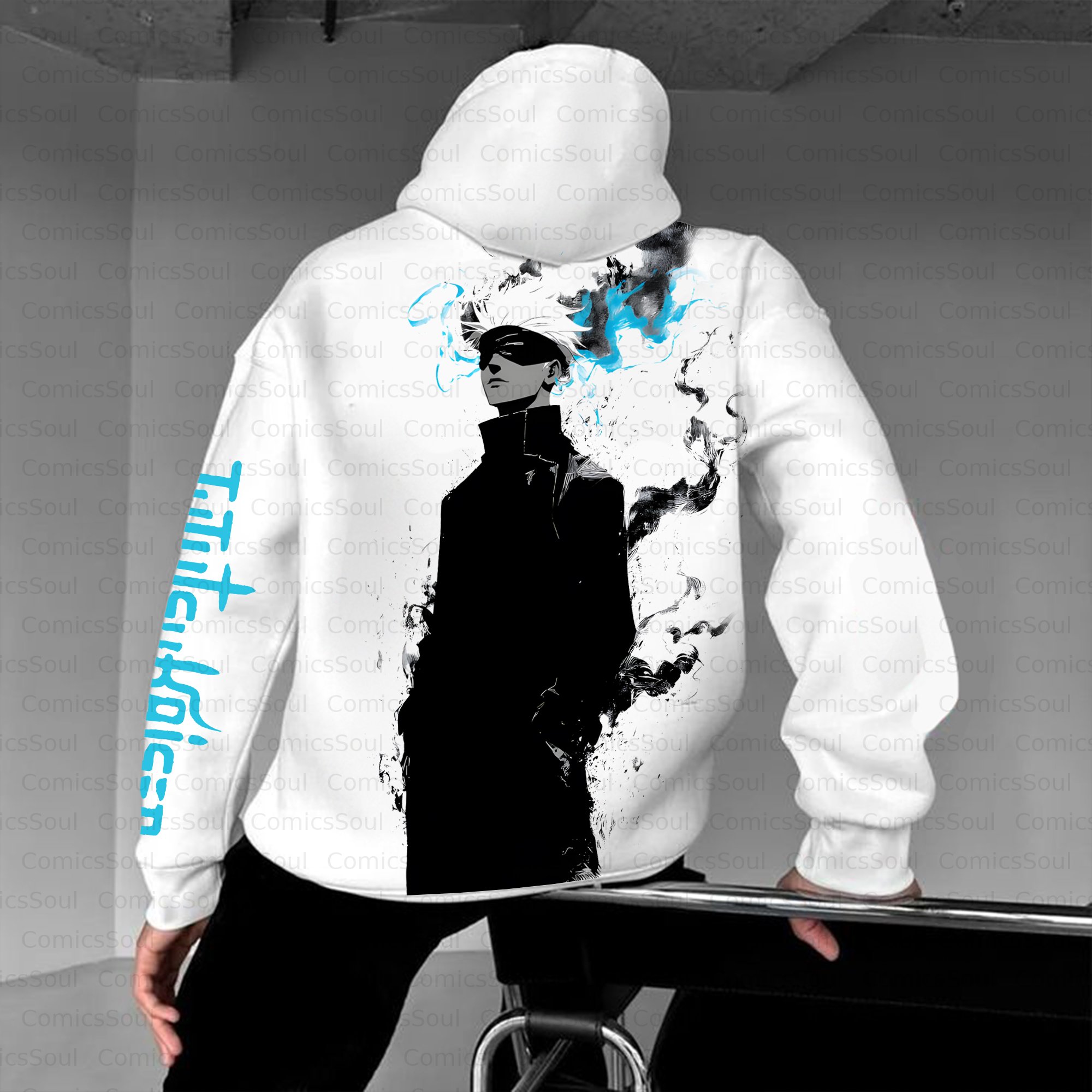 Unisex Anime Inspired Vintage Plush Hoodie