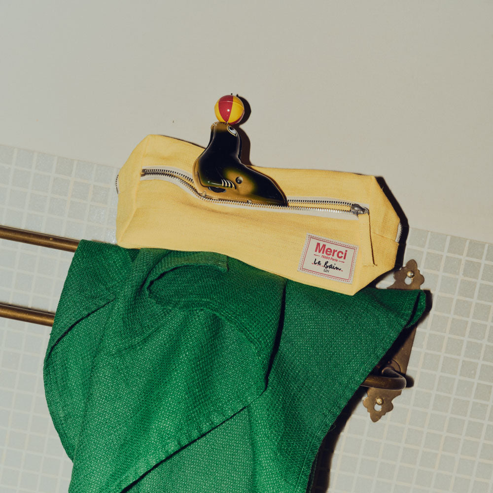 Trousse de toilette - Jaune Citronnade