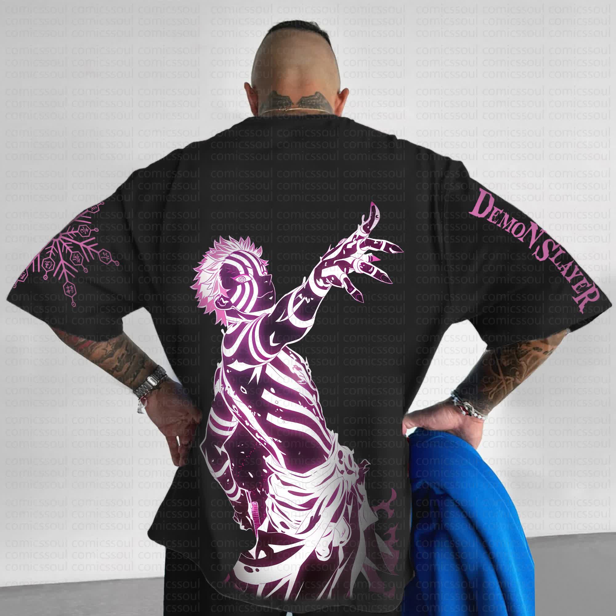 Unisex Anime Inspired Vintage T-Shirt丨Comicssoul