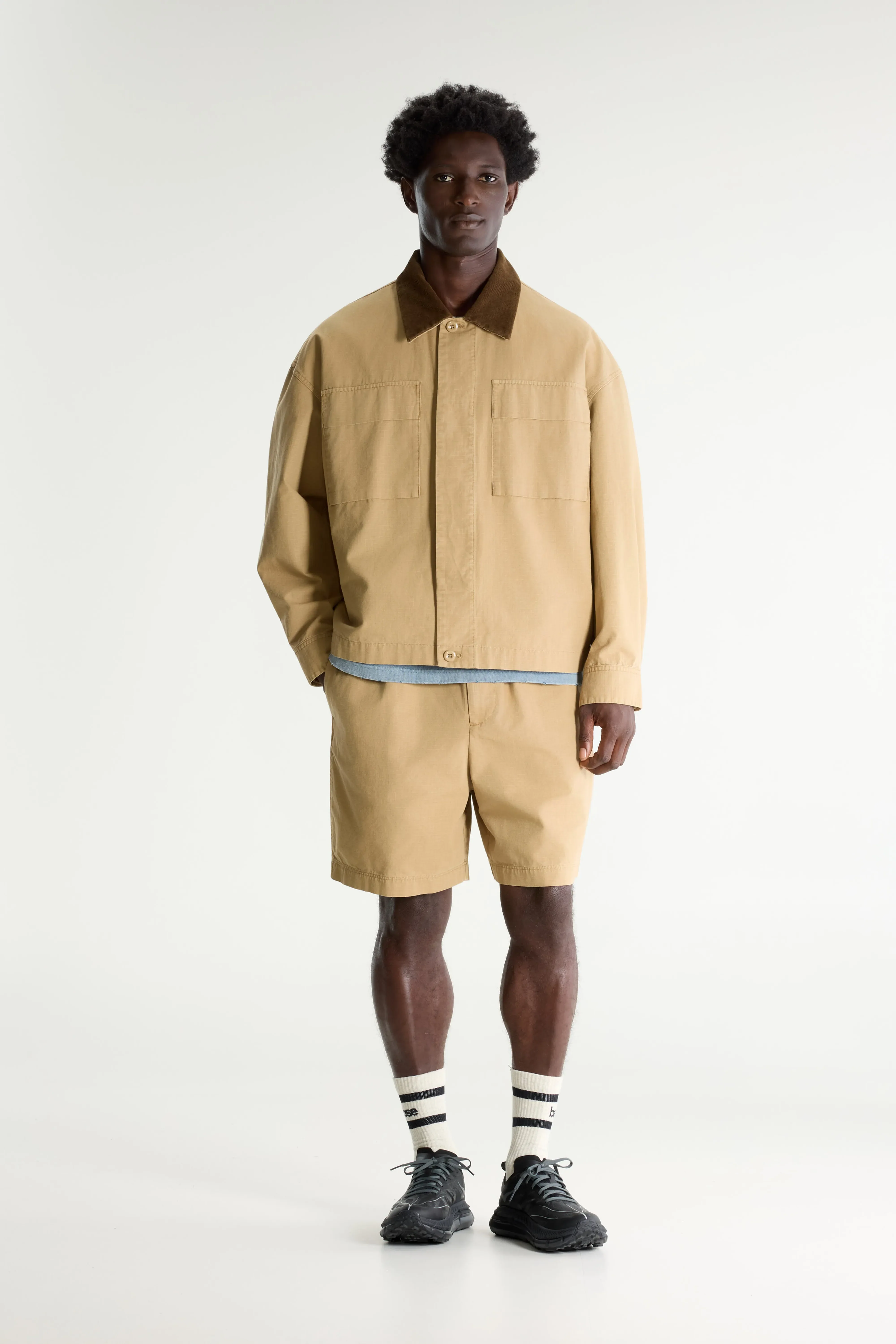Bellerose Plover work-wear overshirt (261 / M / CLAY)