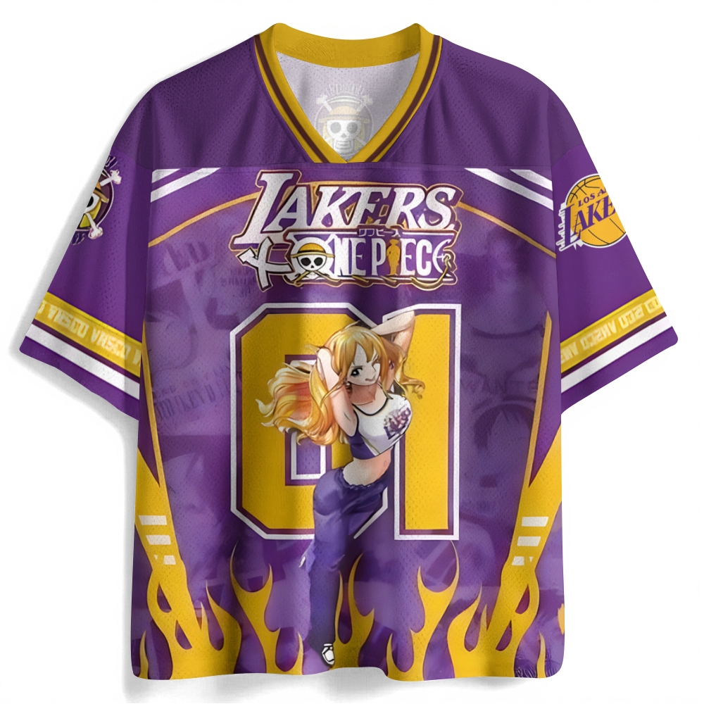 One Piece Anime Football Jersey