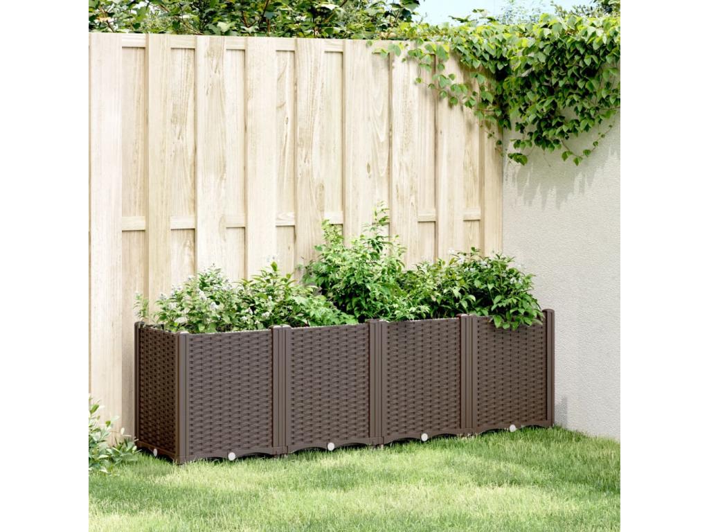 Decoratodo PP marrón 160x40x53 cm