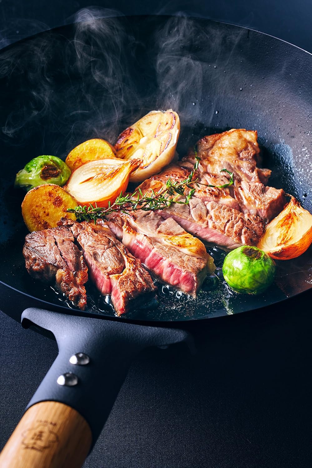 Takumi MGFR26 Frying Pan, Made in Japan, 10.2 inches (26 cm), Induction Compatible, Magma Plate, Iron
