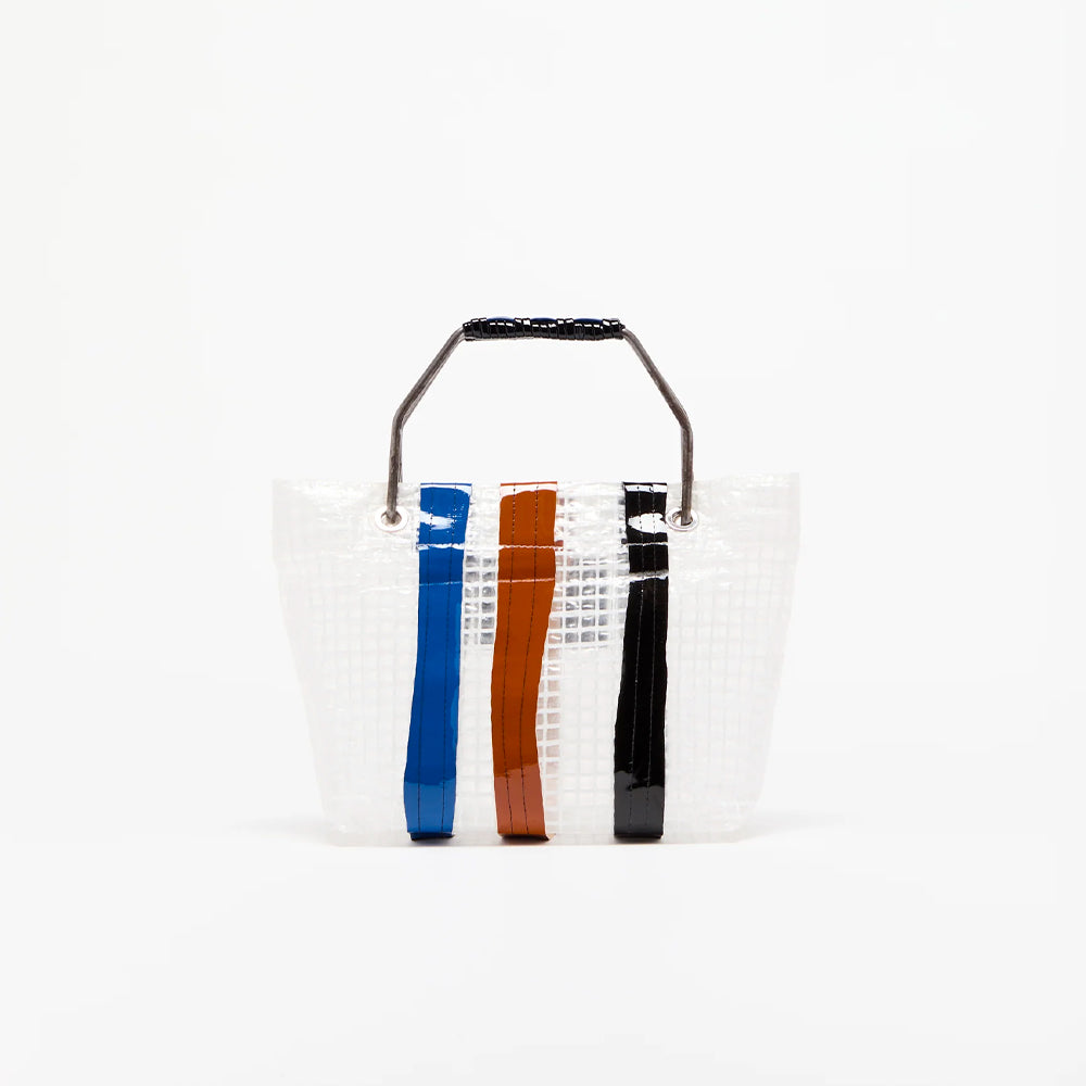 PLAN C - Mini Tote bag Technical - Blanc