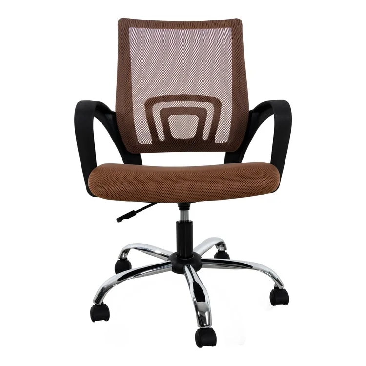 Adjustable Ergonomic Office Chair with Breathable Mesh, Lumbar Support, and 360-Degree Swivel Wheels for Enhanced Mobility