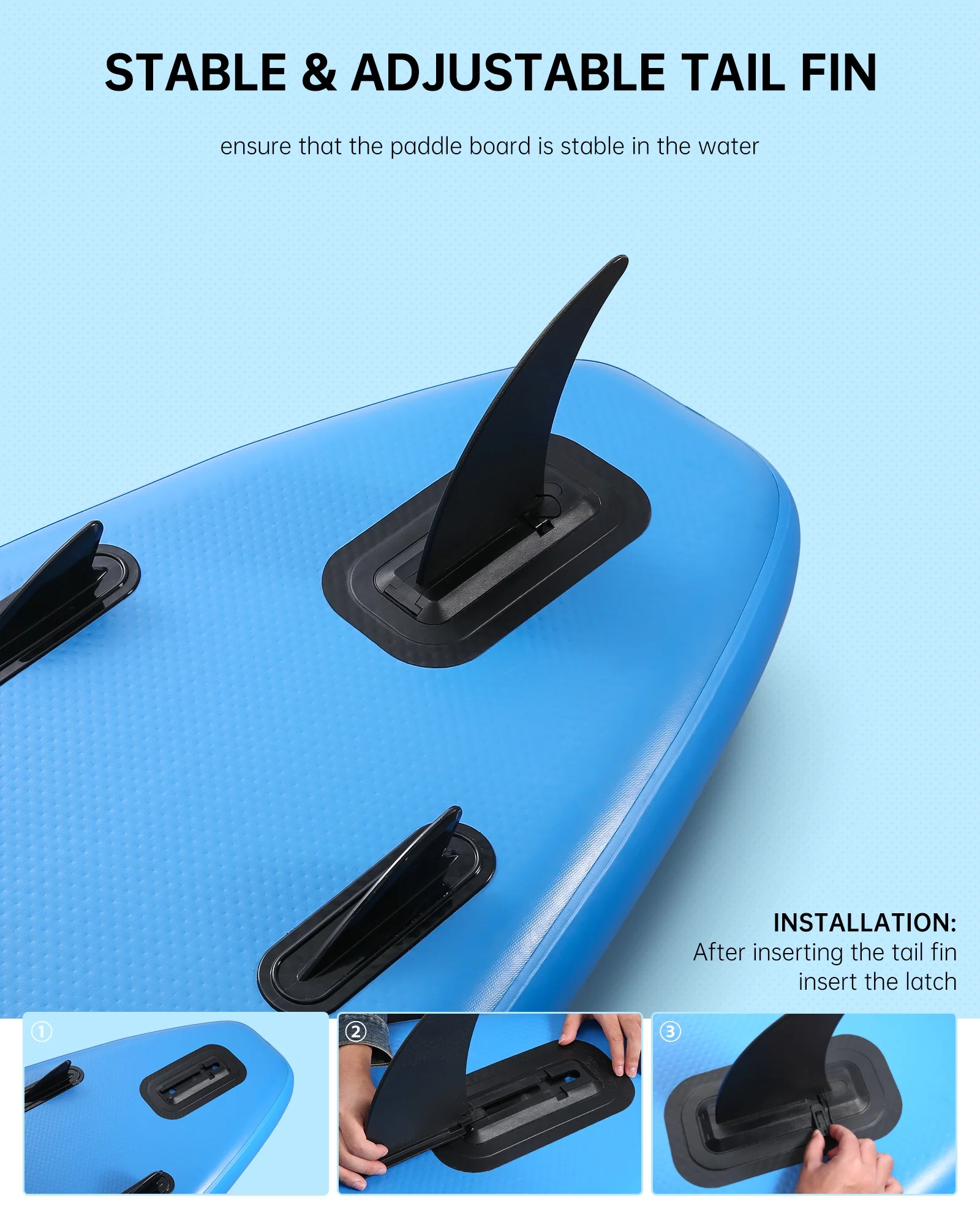 Naipo Inflatable Paddle Board 10FT Stand up Paddle Board 10' SUP 6 in.Thick Board Carry Bag & Fast Pumping Green - Image 10