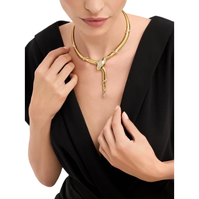Replicate Serpenti Tubogas Necklace(1:1 replica) - Original Replica Club