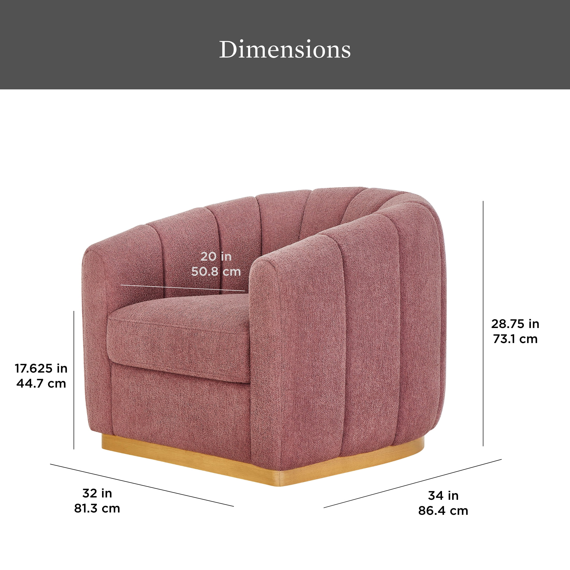 Better Homes & Gardens Lillian Accent Swivel Chair, Cream Linen - Image 27