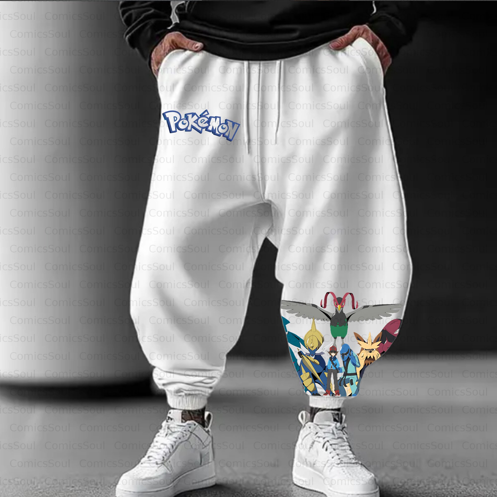 Unisex Casual Anime Streetwear Pant