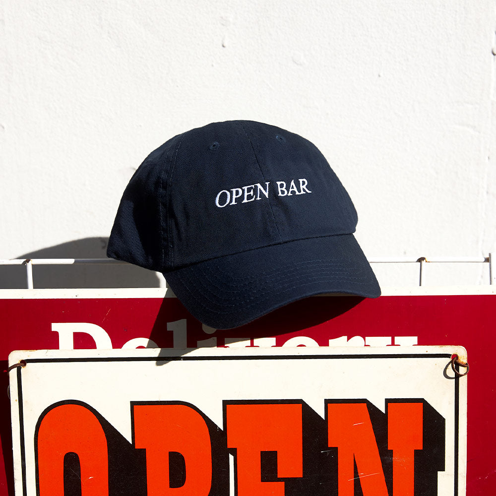 Hoho Coco - Casquette Open Bar - Bleu