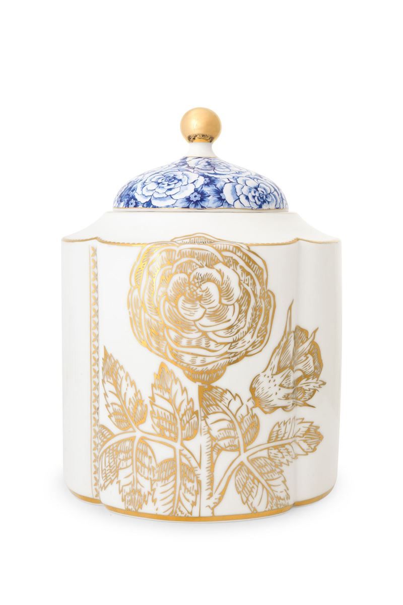 Storage Jar Medium Royal White