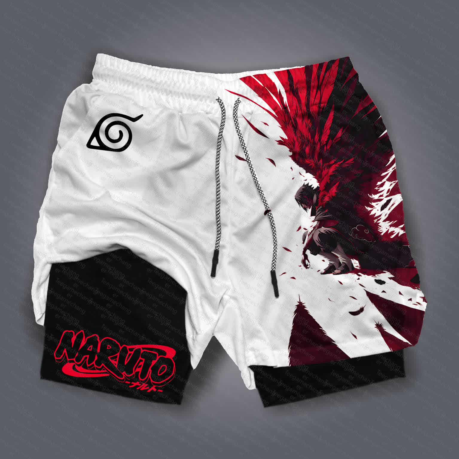 Unisex   Casual Anime Streetwear Shorts