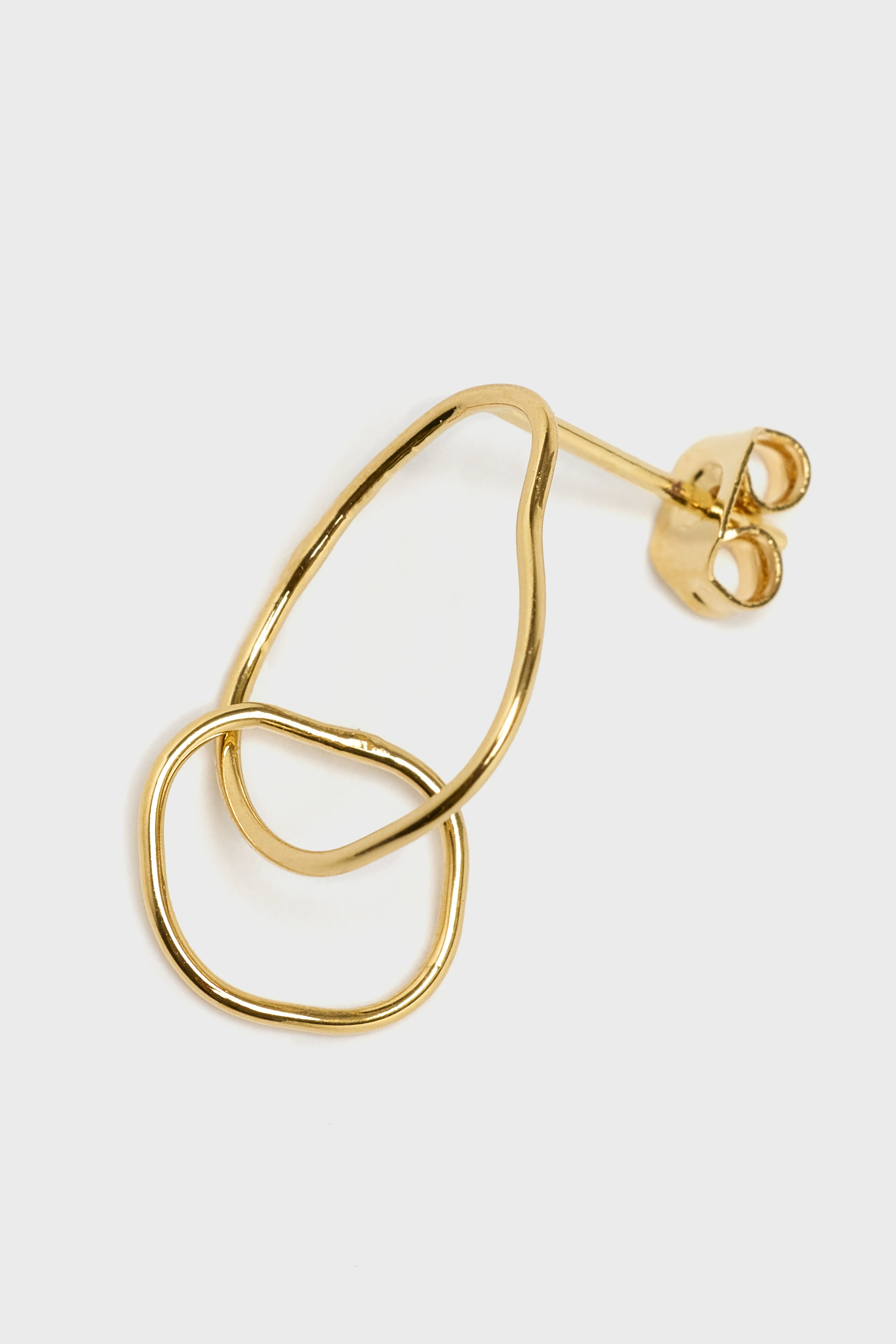Bellerose Capucine Double Stud Earrings (251 / W / GOLD)