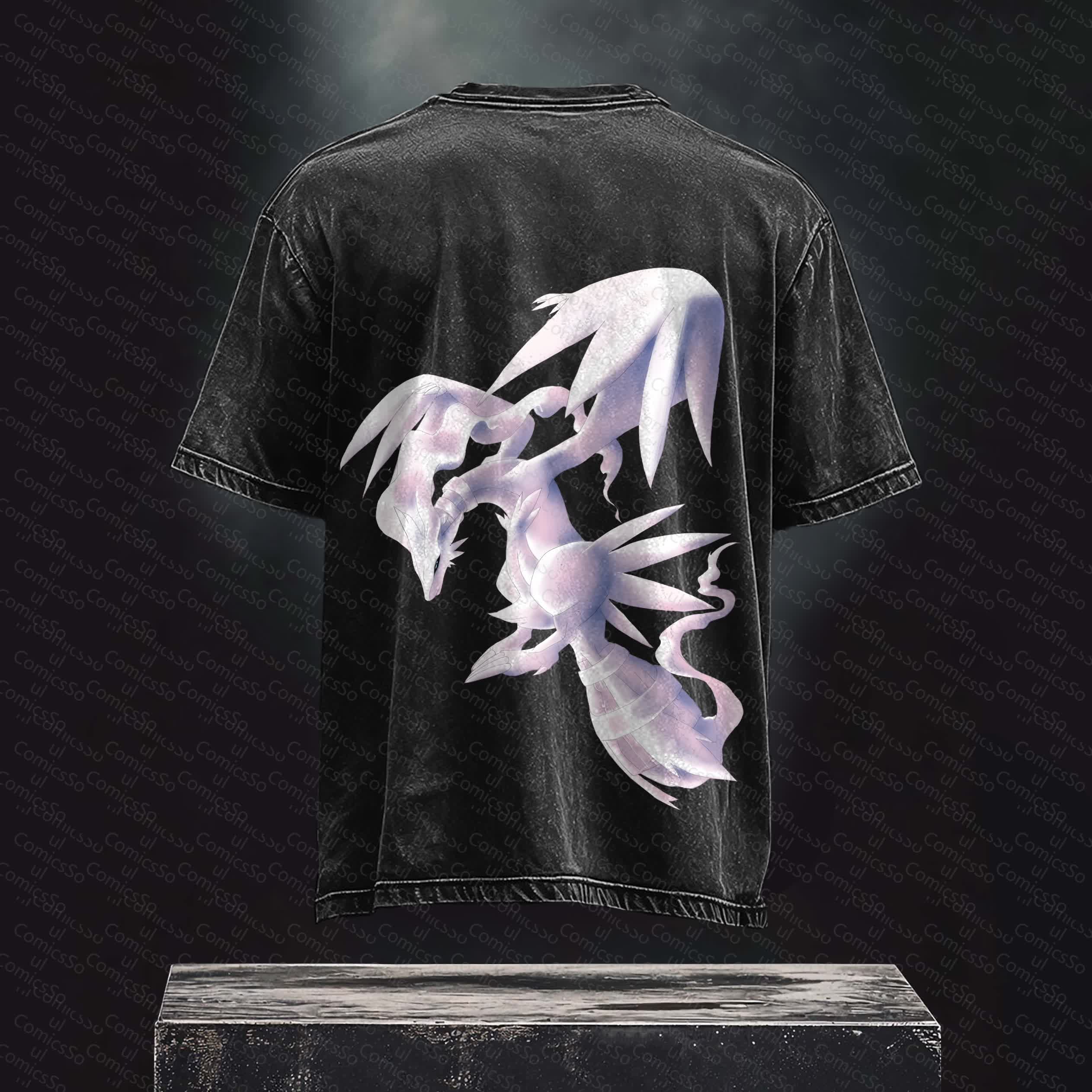 Unisex Anime Inspired Vintage Washed T-Shirt丨 Pokemon