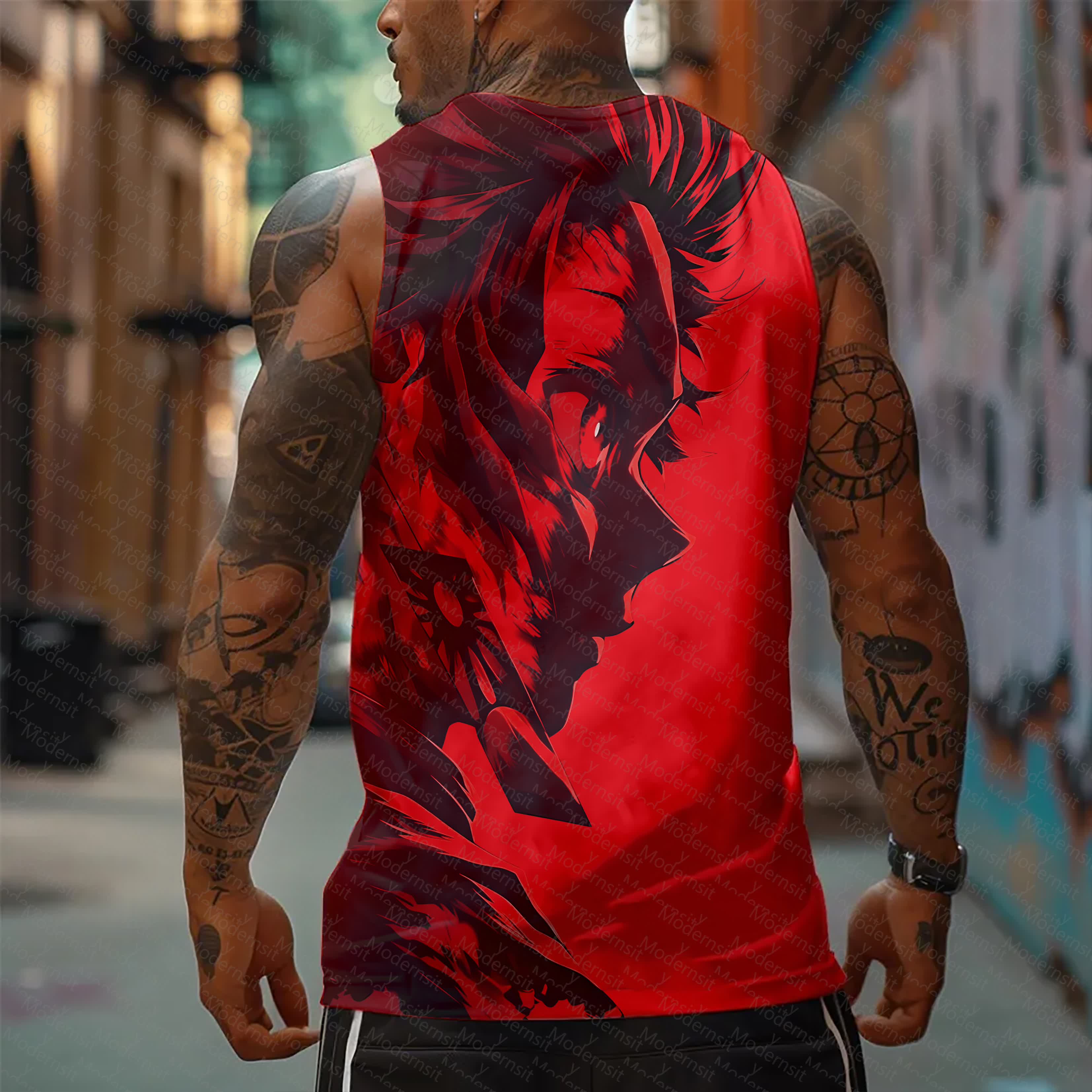 Unisex  “Comicssoul” Casual Anime  Tank Top