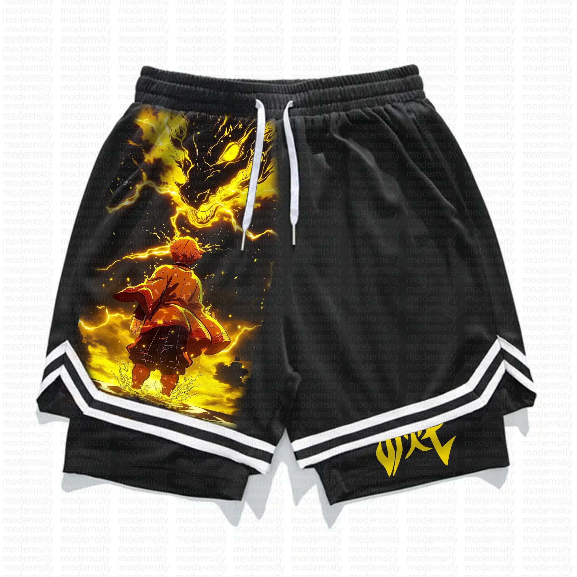 Unisex Casual Anime Streetwear Shorts 丨Comicssoul