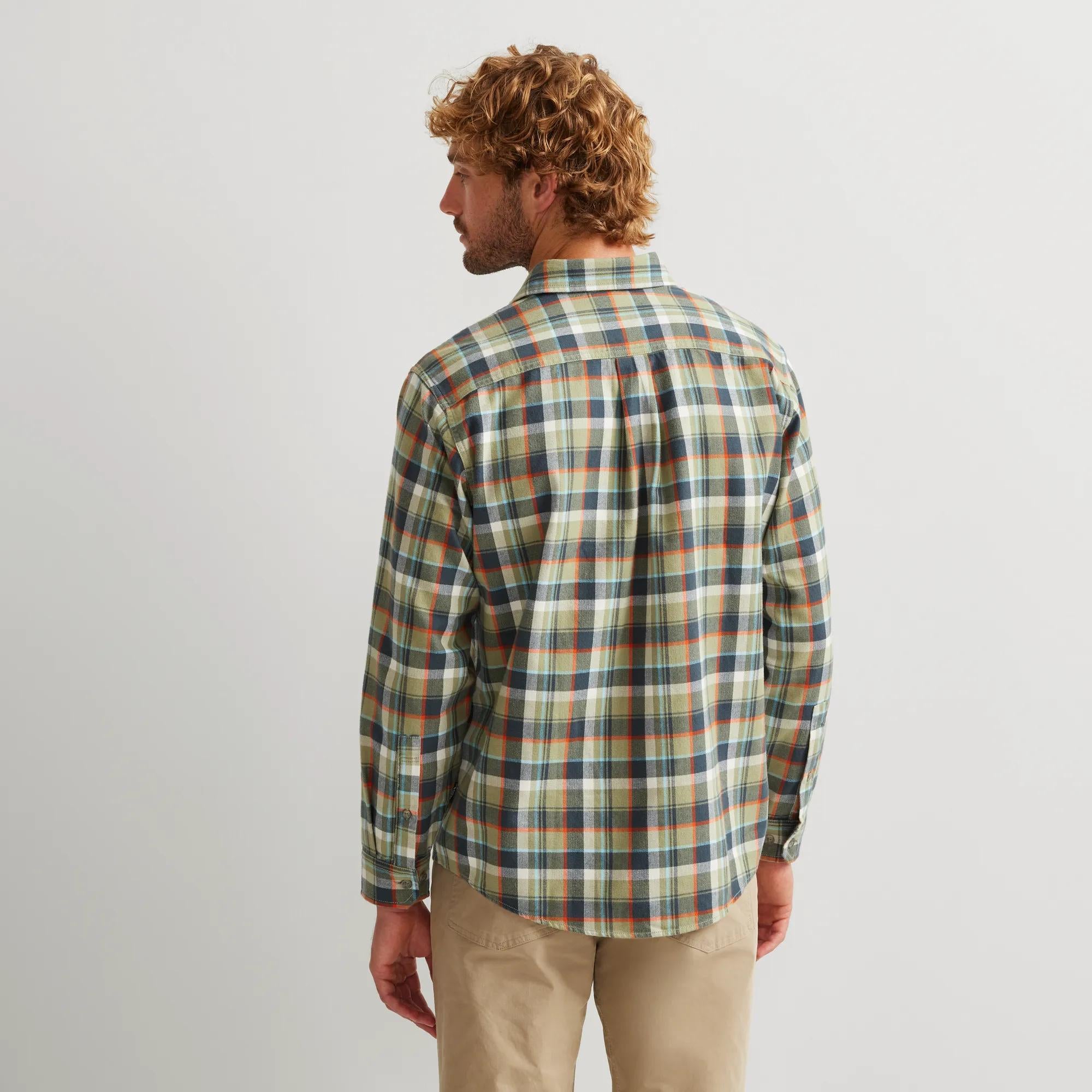 Men's Eddie's Favorite Flannel Relaxed Fit Shirt - Plaid - Eddie Bauer Outlet