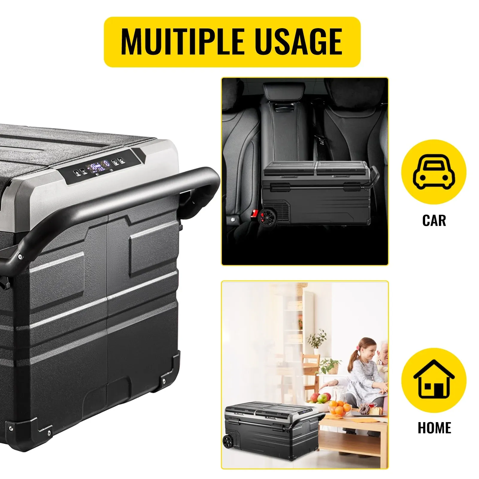 BENTISM 100Qt Portable Car Freezer Refrigerator 95L 12/24V - TWW95 - Image 8 BENTISM 100Qt Portable Car Freezer Refrigerator 95L 12/24V - TWW95 - Image 8