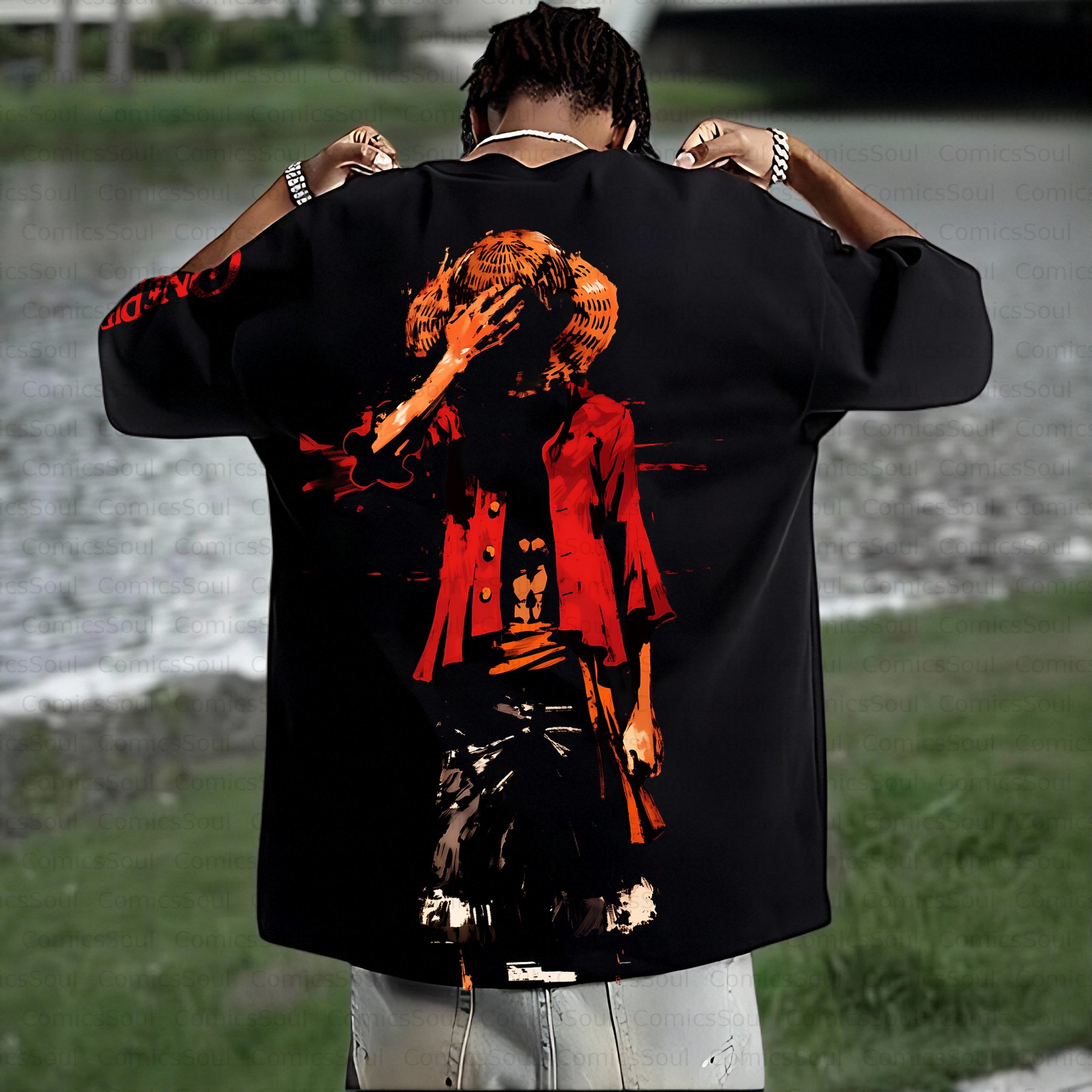 Unisex Anime Inspired Vintage T-Shirt