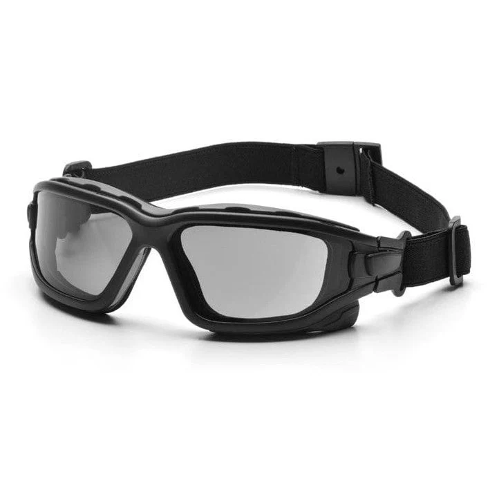 Pyramex I-Force Safety Glasses Black, Foam-Padded, with Gray Anti-Fog Lenses - KTF Painting Interior Exterior
