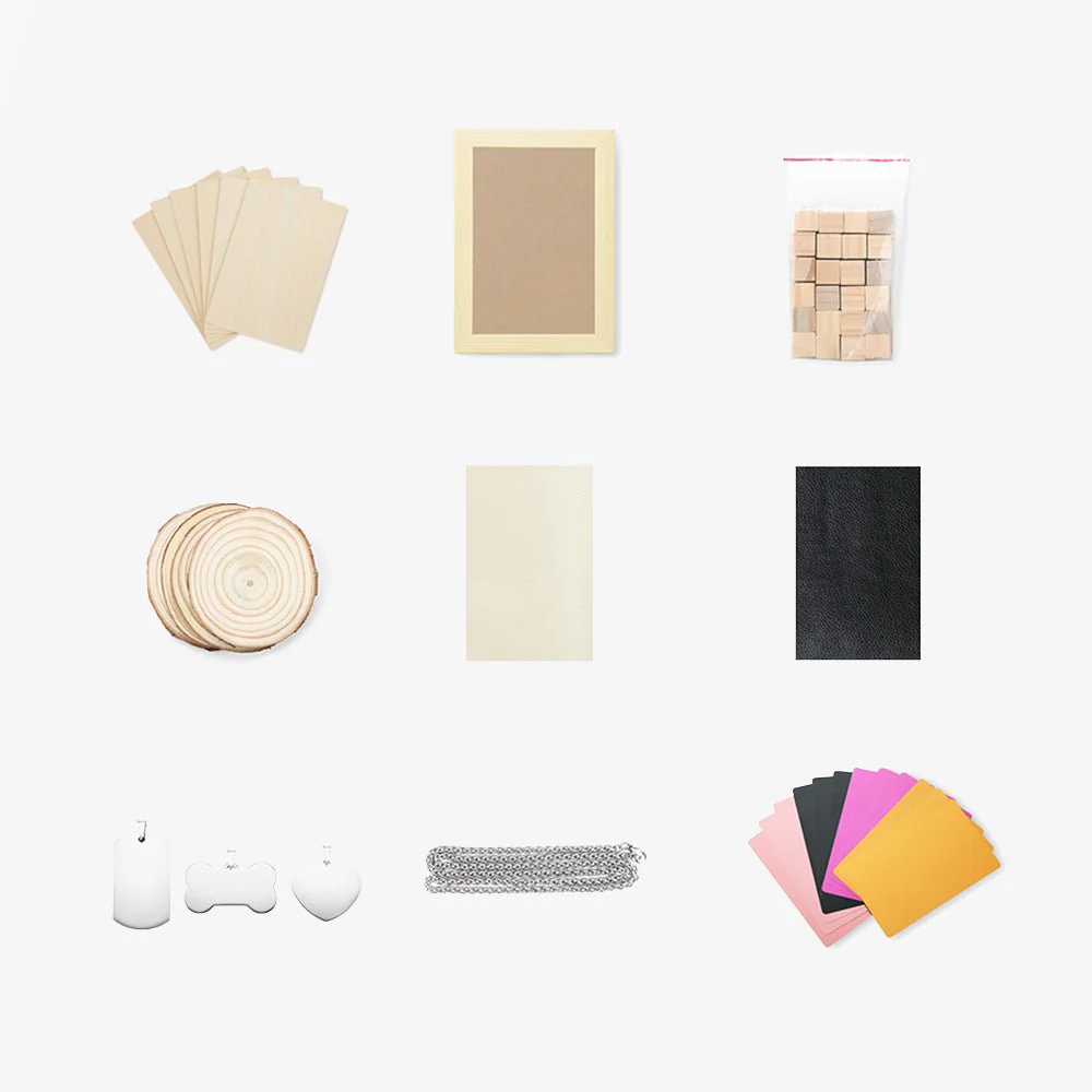 77 PCS DIY Engraving Material